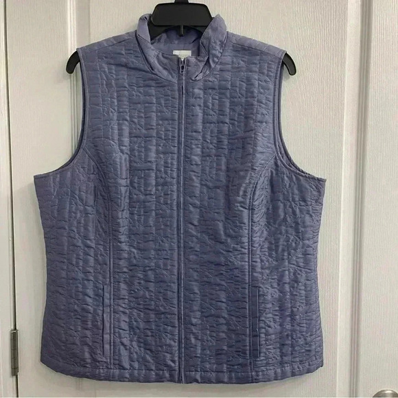 Chico's Jackets & Blazers - Quilted Vest | Weekends by Chico’s (Light Violet Color)